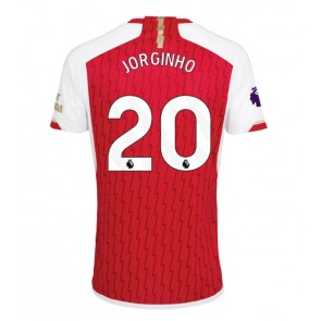 Arsenal Jorginho Frello #20 Replica Home Stadium Shirt 2023-24 Short Sleeve
